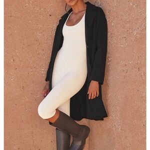 White Alo Onesie Exercise One Piece Romper